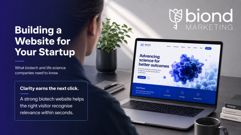 building-website-startup-biotech-life-science-marketing