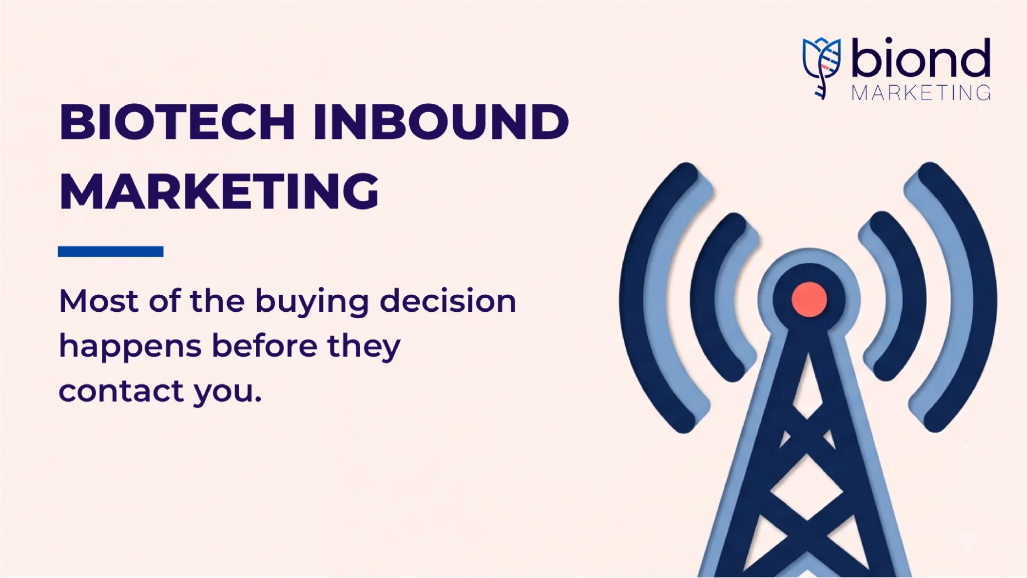 Biotech Inbound Marketing: How Scientific Buyers Find You
