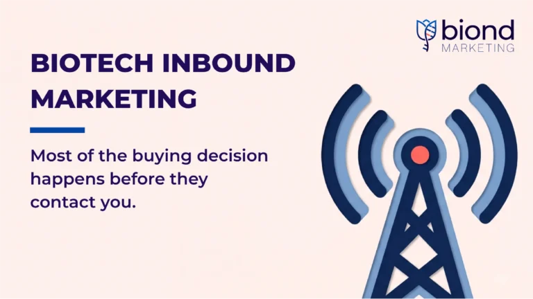 Biotech Inbound Marketing: How Scientific Buyers Find You
