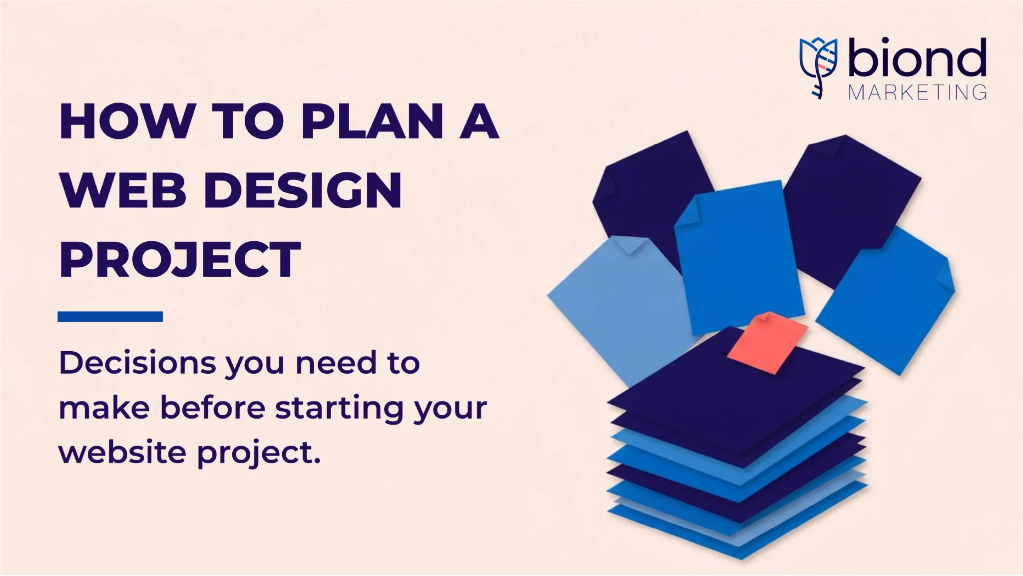 How to Plan a Biotech Web Design Project Before You Build